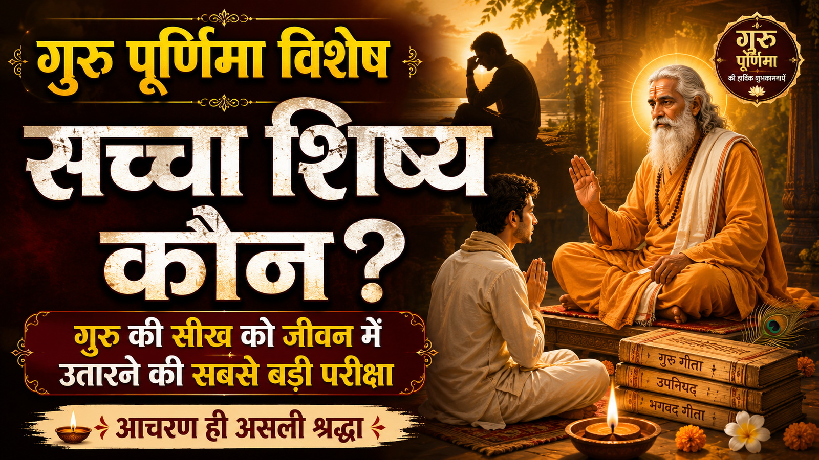 गुरु पूर्णिमा 2026: सच्चा शिष्य कौन, जानें असली कसौटी
