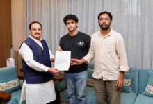 जेपी नड्डा से मुलाकात करते CJP प्रतिनिधिमंडल के सदस्य, मांगों का ज्ञापन सौंपते हुए।