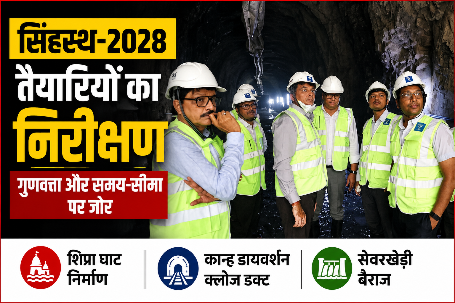 सिंहस्थ-2028 के कामों में गुणवत्ता से समझौता नहीं, समय पर पूरा करने के निर्देश