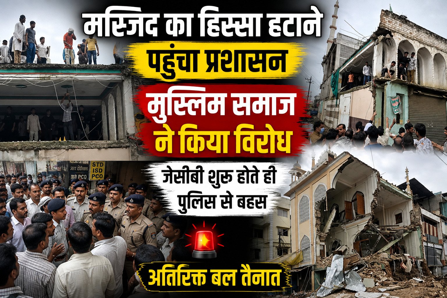 केडी गेट पर सड़क चौड़ीकरण को लेकर फिर विवाद