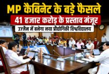 MP Cabinet Decision: 41 हजार करोड़ के विकास कार्यों को मंजूरी